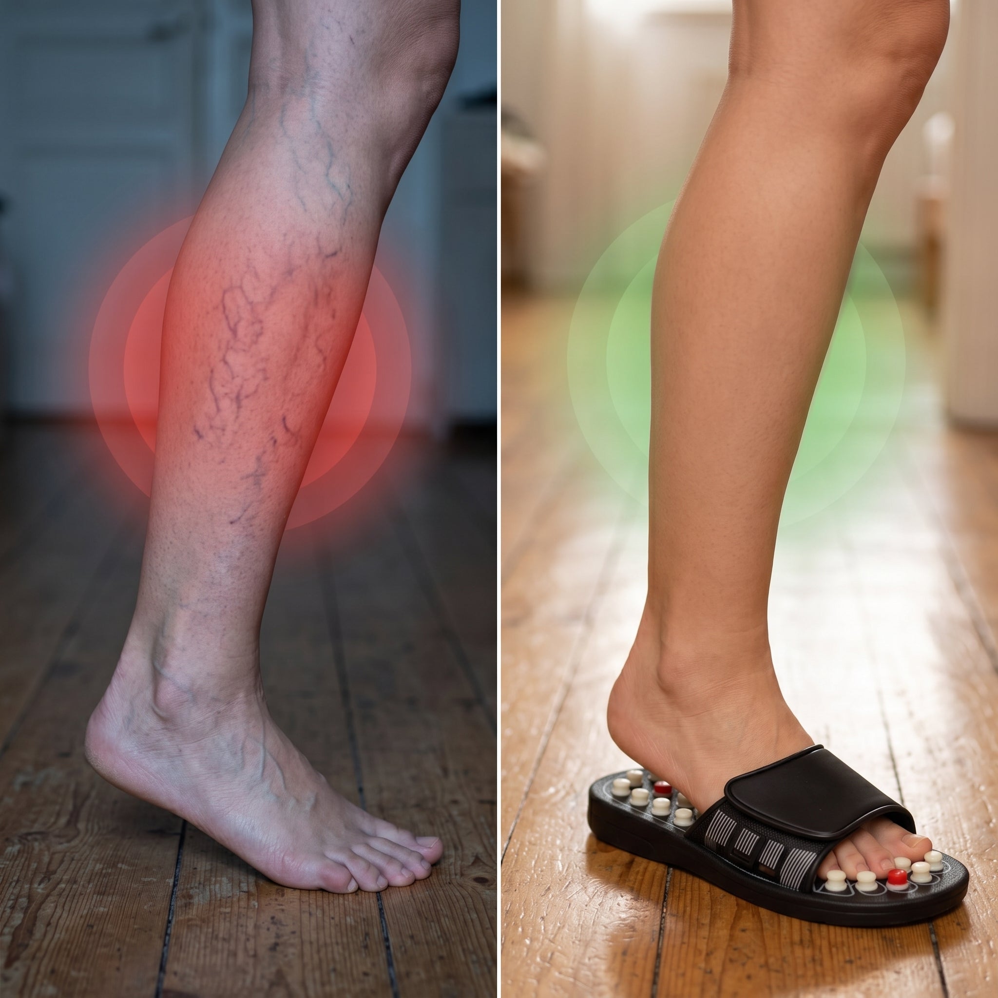 Velmera Reflexzonen Sandalen Krampfadern